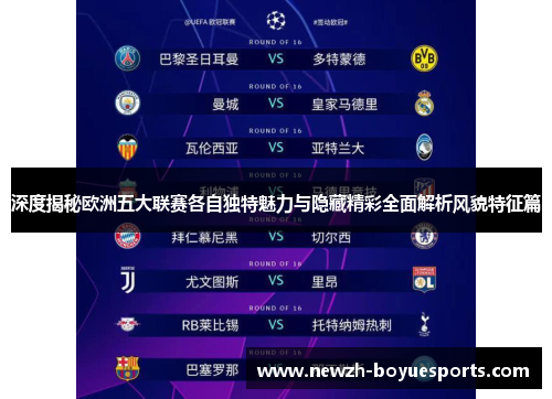 深度揭秘欧洲五大联赛各自独特魅力与隐藏精彩全面解析风貌特征篇